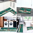 thumbnail image 6 of Retro Vintage Kitchen Decor Funny Cat Kitty Blue Kitchen Rugs Farmhouse Style Teal Kitchen Accessories and Decor Kitty Biscuits We Knead Em You Need Em, 6 of 6