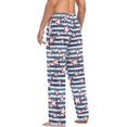 thumbnail image 6 of CROPD Hamburger Pajama Pants Mens Lounge Pants Lightweight Men Pajama Bottoms with Pockets Drawstring, 6 of 7
