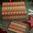 thumbnail image 6 of Christmas Gift Wrapping Paper, Kraft Wrapping Paper, 10 Sheets Christmas Tree Deer Gift Box Wrapping Paper, Thick Durable Brown Paper Sheets 50x70cm for Holiday Gift Wrapping, 6 of 7