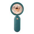 thumbnail image 1 of Cateissary Ventilador colgante para el cuello, ventilador de mano recargable por USB, dispositivo de refrigeración portátil ajustable para el hogar, Electrodomésticos Verde Cateissary HA004311-03B, 1 of 1