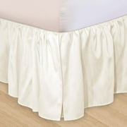 Ruffled 3pc Adjustable Bed Skirt