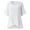 White, variant on Patlollav Women Clothes,Womens Plus Size Fashionable Summer Irregular Solid Color Tops Blouse