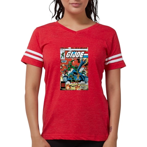 CafePress - G.I. Joe First Issue Women's Football T Shirt - Womens Football Shirt