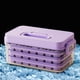 thumbnail image 5 of Rejilla para hielo, bandeja para cubitos de hielo, bandejas para hielo, bandeja para hielo de gran capacidad, bandeja para desmoldar, caja de almacenamiento para hacer hielo en el hogar, 84 compartime, 5 of 6