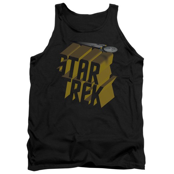 Star Trek - 3D Logo - Tank Top - Large