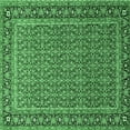 thumbnail image 1 of Ahgly Company Indoor Square Persian Emerald Green Traditional Area Rugs, 8' Square, 1 of 4