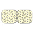 thumbnail image 7 of Bingfone Funny Chicken Windshield Sun Shade 2-Piece Foldable Car Front Window Sunshade for Most Sedans SUV Truck - Large, 7 of 7