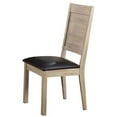 thumbnail image 1 of ACME Ramona Faux Leather Dining Side Chair in Antique Beige (Set 2), 1 of 1