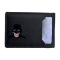 thumbnail image 2 of Leather Bat Wallet Personalized Hero Mask Design Bat Card Bag Multifunction Man Bat Billfold(Black), 2 of 6