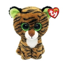 TY Beanie Boos - TIGGY the Tiger (Glitter Eyes) (Regular Size - 6 inch)
