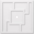 thumbnail image 1 of Ekena Millwork CMP32KX-02000 32 Po OD x 2 Po ID Carré Knox Architectural Grade PVC Contemporain Médaillon de Plafond, 1 of 1