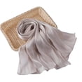 thumbnail image 6 of 2026 Crepe Bright Silk Long Scarf Fabric Women's Headscarf Thin Breathable Unisex, 6 of 10