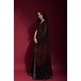 thumbnail image 3 of Indian Ethnic Bollywood Styli Georgette Sequence Embroidery Work Saree For Women With complete Pico and Petticoat & Un-stitched Blouse Pices, 3 of 5