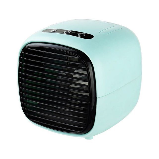Portable Mini USB Desk Silent Air Conditioner Cooler Home Office Cooling Fan