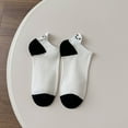 thumbnail image 2 of Bibifish Womens Socks Funny Embroidered Low Cut Socks Cute Animal Print Ankle Socks Soft Cotton Blend Socks For Ladies And Girls, 2 of 3