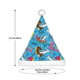 thumbnail image 3 of Cauagu Sharks Summer for Adult Christmas Hat,1-Pack Xmas Holiday Hat Santa Hat for Women & Men Festive Headwear Accessories Fit for Christmas/New Year/Party, 3 of 6
