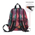 thumbnail image 5 of FORMRS Kids School Backpack with Front Zippered Pocket 12" Student Travel Daypack, Vibrant Green Tartan Pattern, 5 of 6