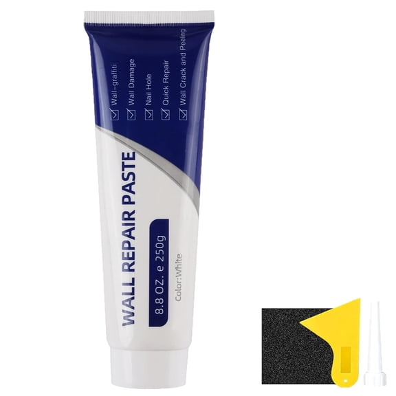 Drywall Repair Kit with Scraper, Wall Mending Agent for Holes Cracks, 1 Set