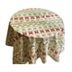 thumbnail image 2 of Geometric Snowflake Tablecloth Household Against Scalding And Dirt Cover Cloth Coffee Table Cloth Cabinet Dirtproof Cloth Christmas Table Decoration, 2 of 6