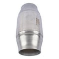 thumbnail image 5 of GELUOXI High Flow Universal Round Spun Catalytic Converter for In/Outlet Dia 3" Length 9" Silver 1Pc, 5 of 10