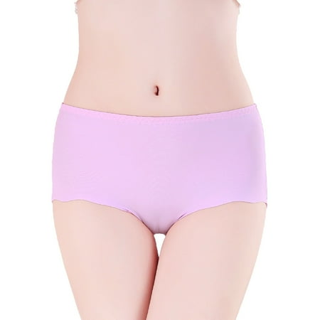 

Women S Solid Panties Pink Cutout Briefs 1-Pack