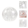 thumbnail image 4 of heka Clear Glass Globe Lampshade for Light Fixtures Pendant Chandelier Wall Sconce, 4 of 4
