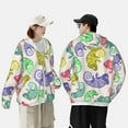 thumbnail image 4 of Lsque Cute Chameleons UPF 50+ Lightweight Sun Protection Men's Women's Long Sleeve Shirt, Hoodie Performance -Medium, 4 of 9