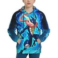 thumbnail image 3 of Youth Rare Greninja Hoodies 3D Print Pullover Hooded Sweatshirt With Pocket For Boys Girls Teen Large, 3 of 8