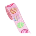 thumbnail image 2 of Amzcrzy Polyester Ribbon Easter Carrot Egg and Bunny Patterned Ribbons Suitable for Crafting Gift Wrapping Diy Ribbon Bows Bouquet Wrapping and Wreath Decoration Home Decor Home Decor Room Decor, 2 of 6