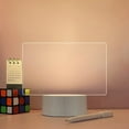 thumbnail image 3 of BLUESON Note Board Creative Led Night Light Usb Message Board Holiday Light With Pen, Transverse, 3 of 3