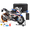 S1000RR White, variant on 1/6 Scale Alloy Remote Control Motorcycle Model S1000RR, Realistic Dynamic Bike with Ignition Sound Light Spray Effects Rubber Tires Rear Wheel Drive Suspension, Collectible Vehicle Model, Black