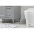 thumbnail image 4 of Elegant Decor Bennett 32" MDF Single Bathroom Vanity with Backsplash in Gray, 4 of 8