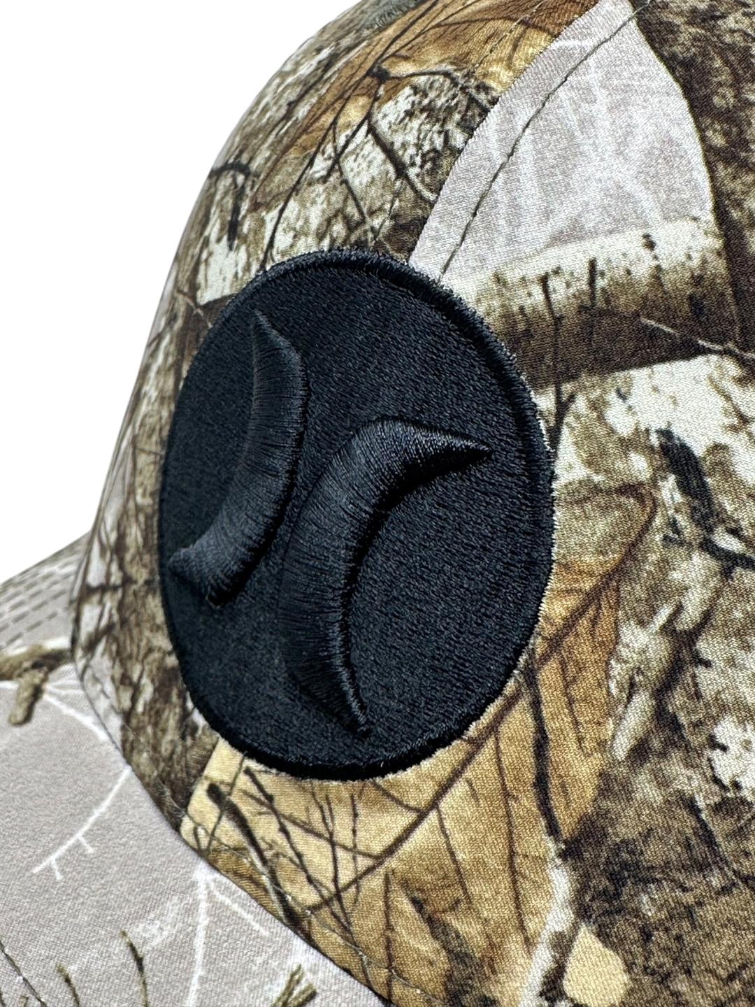 Hurley Men's X RealTree EDGE Camo Stretch Flex Fit Hat Cap (Large/X-Large, Mossy Oak Camo)