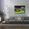 thumbnail image 3 of Epic Graffiti 'Whats Better 2' by Dean Russo, Canvas Wall Art, 54"x40", 3 of 8