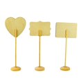 thumbnail image 5 of 10 Piezas De Mini Pizarra De Madera Con Soporte, Mini Pizarra, Letreros Para Tablero De Mensajes, Letreros Decorativos, Número De Mesa, Etiqueta De Precio Para Bodas, Fiestas Y Decoración Del Hogar (R, 5 of 5