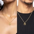 thumbnail image 2 of 14K Solid Yellow Gold Medium Number 23 Necklace Chain Pendant Charm with chain 20inch, 2 of 11