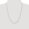 thumbnail image 4 of 14K Yellow Gold Spiga Wheat Chain Styles Necklace 1.3 mm D/C (Wheat) 24 inch, 4 of 4