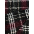 thumbnail image 5 of Women Boho Buffalo Plaid Poncho Pashmina Shawl Wrap Cape Sweater Knitting Cardigan with Tassel, 5 of 6