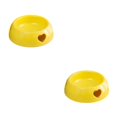 thumbnail image 2 of Maytalsory Environmentally Friendly Choice For Pet S Feeding Plastic Dog Bowl And Multiple yellow large size 2Set, 2 of 6