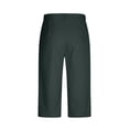 thumbnail image 5 of Horkkom Mens Dress Shorts Button Zipper Solid Color Work Shorts Summer Casual Vacation Beach Shorts with Pockets, S-3XL, 5 of 8