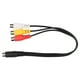 thumbnail image 2 of Cable S Video Sincero 4 pines macho a 3 RCA hembra adaptador de Video 1,0 pies, 2 of 10