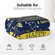 thumbnail image 2 of LHSHID Inspirational Healing Blankets Gift Blanket Flannel Soft and Comfortable Anti static Bed Sofa Blanket 30x40in, 2 of 6