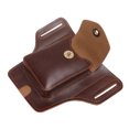 thumbnail image 2 of Estuche para cigarrillos con soporte para encendedor, estuche de cuero de PU para cigarrillos y encendedor, estuche para cinturón para cigarrillos, teléfono celular, rendimiento potente, 2 of 12