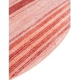thumbnail image 5 of Unique Loom Gemstone Collection Area Rug - Topaz (7' 3" Round Rusty Pink Rose/Red), 5 of 6