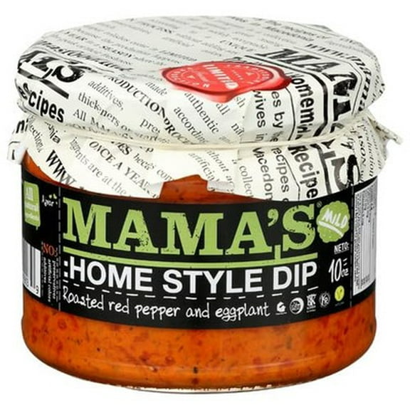 Mama's Dip Homestyle Mild Ajvar 10 oz (Pack of 6)
