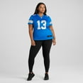 thumbnail image 6 of Women's Nike Craig Reynolds  Blue Detroit Lions Team Game Jersey, 6 of 7