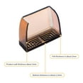 thumbnail image 3 of Flyshop 8PCS Durable Rectangle Chair Leg Caps with Felt Pads Prevent Scratches Reduce Noise Protective Caps Felt Furniture Pads Floor Protectors, Light Brown, Large: 40 to 50mm x 30 to 40mm (L x W), 3 of 6