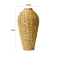 thumbnail image 4 of Better Homes & Gardens 22" Woven Faux Seagrass Floor Vase, 4 of 5