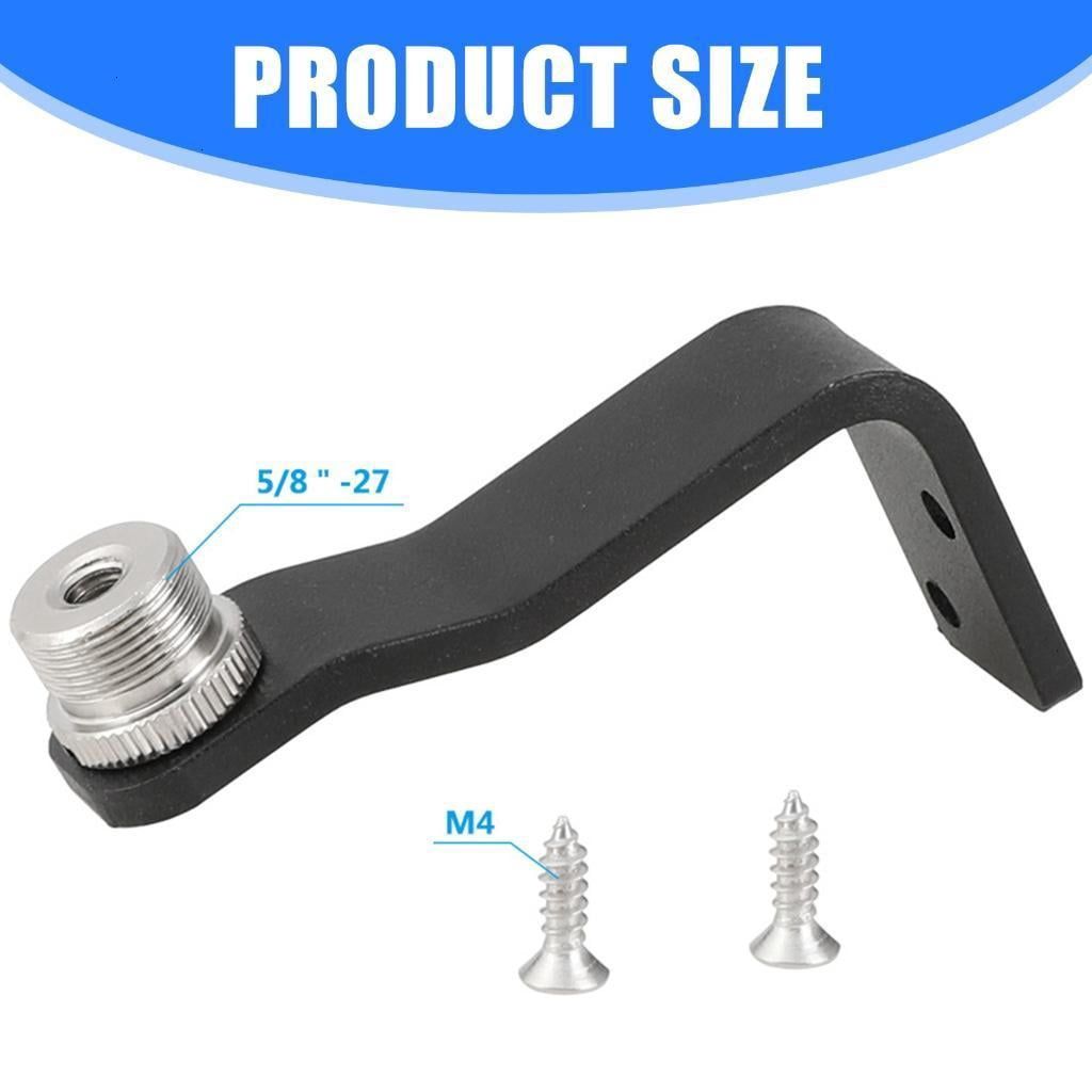 5/8inch Male to 1/4inch Thread Screw Adapter Microphone Stand Adapter for Microphone Holder Camera Mount Tripod Accessor