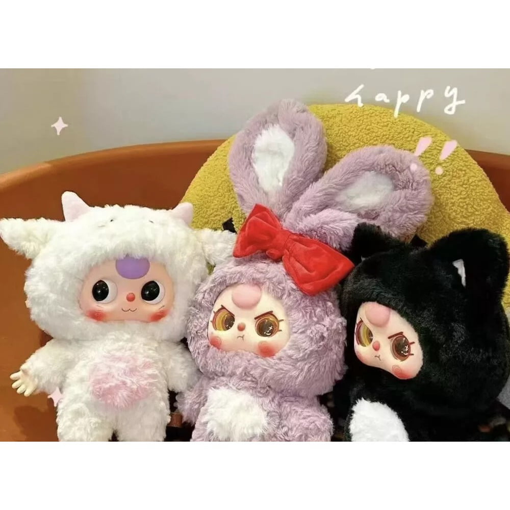 Baby Three Plush Doll Blind Box Action Figures 400% Gift